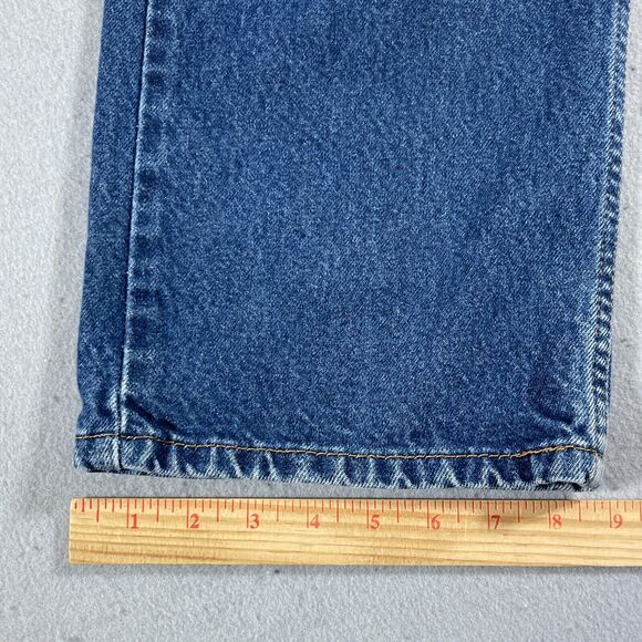 Vtg Levis 505 Jeans Men 38x30 Regular Fit Straight‎ Leg Mid Wash Denim (38x28) - Picture 4 of 12
